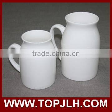 make new design printed good morning sublimation milk mug