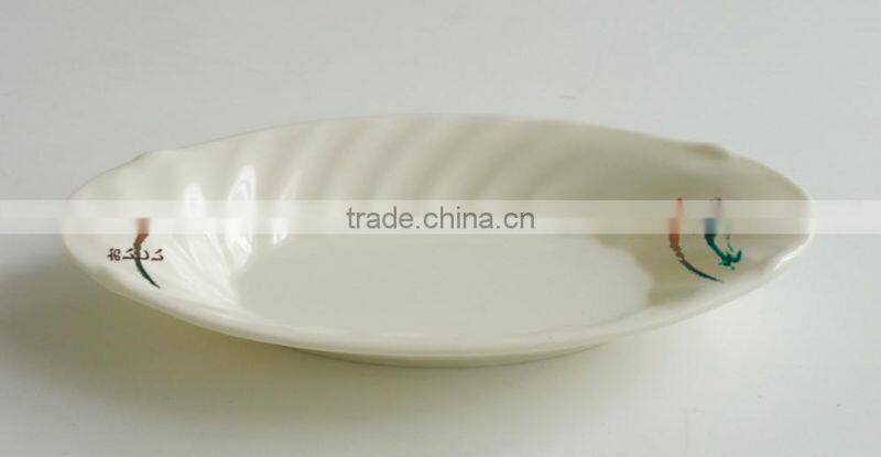 high quality of 100% melamine tray for food with SGS certificate