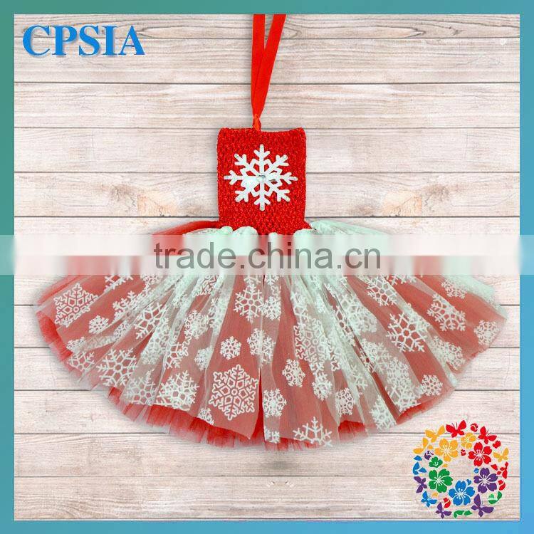 New Arrival Wholesale Lovely Tulle Summer Girls Snowflake Tutu Dress Snowflake Princess Costume