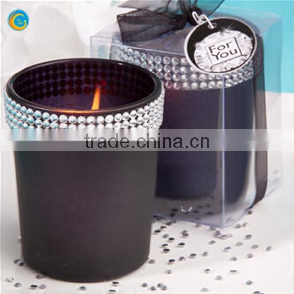Bling Collection Black Candle Holders