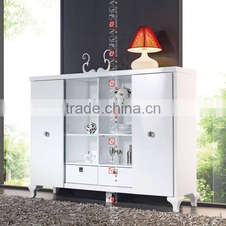 small living room storage cabinet / hanging cabinet for living room / wooden antique living room cabinet floor cabinet E-153