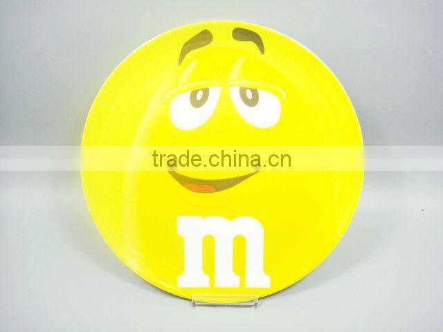 Melamine cheap cute plate for kid home party