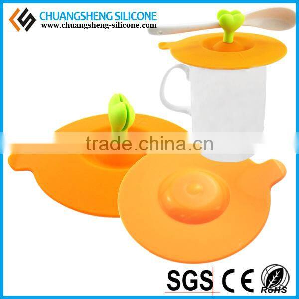 FDA silicone cap, cup lid