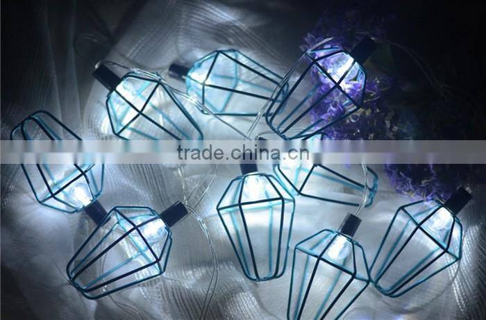 New Arrival Metal Lantern Light Chain Bulb String lights For Home Decoration Garden Bedroon
