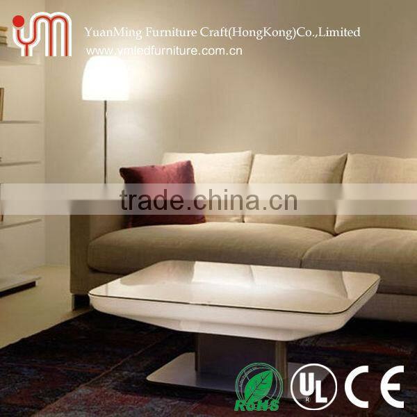 Led Light Coffee Table,RGB Coffee Table,Illuminated Led Coffee Table