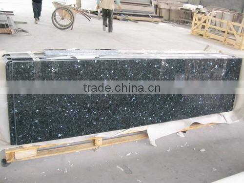 High quality Emerald Pearl granite kitchen countertop and work top