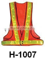 Wholesale fabric for safety vests, high visibility blue safety vest