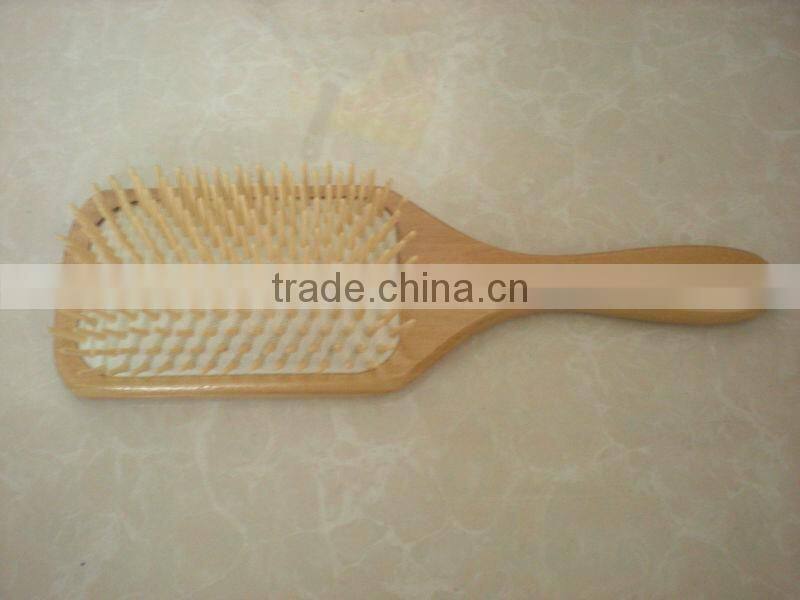 Wooden Massage Hair Brush