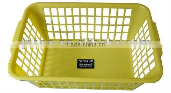 PP Middle Size Reusable Plastic Laundry Basket