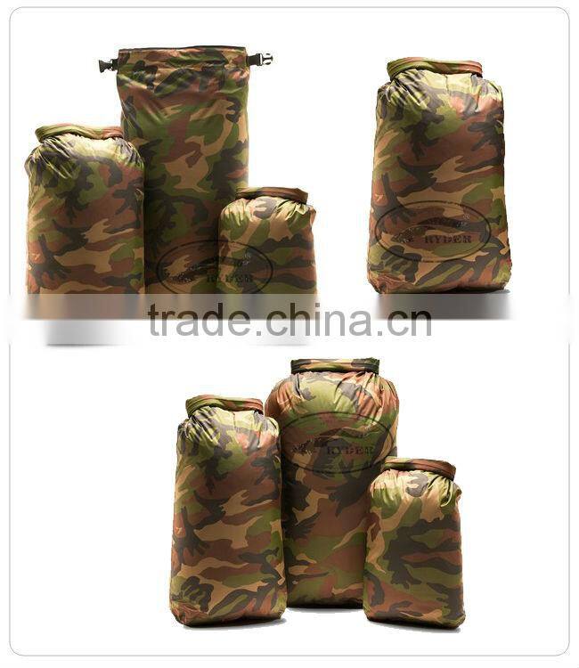 TPU coated Ripstop Nylon Camouflage Waterproof Bag