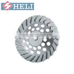 double row cup wheels for granting diamond