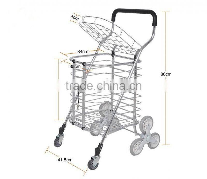 Large Size shopping trolley with cover