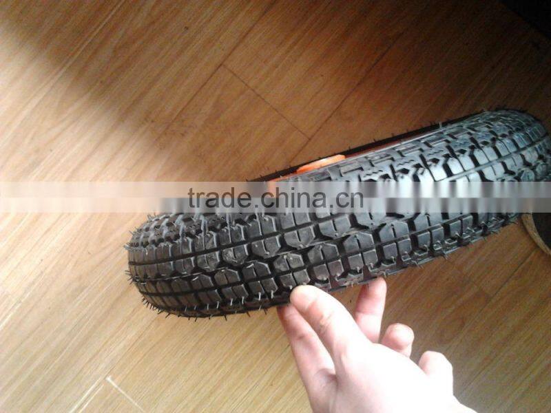 wheelbarrow wheel 3.50-8 with plastic rim