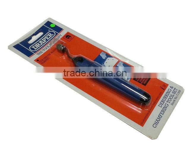 Plastic Holder Countersink Burr Set With 2pc HSS Steel Blade for Deburring Tools