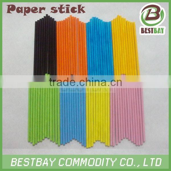 Non plastic paper stick food packaging box paper stick