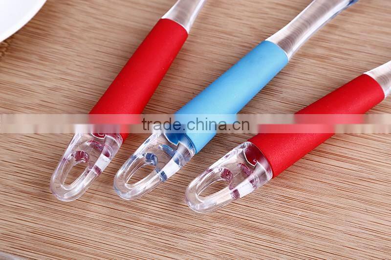 Food grade high quality silicone scraper knife and silicone spoon set