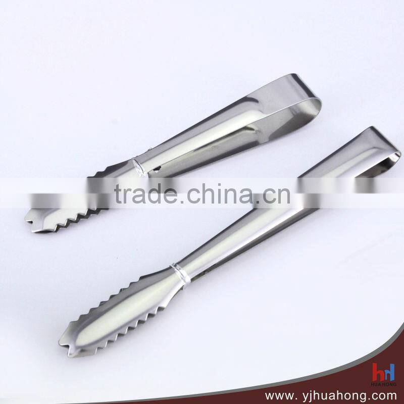Stainless Steel Wine&Bar Ice Tongs, Ice Cube Tongs HT-SS25