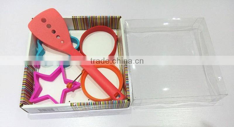 Compertitive 12pc nylon utensil kitchen tools with TPR handle kitchenware set