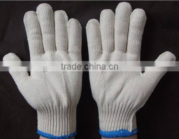 Wholesals White Cotton Knitted Gloves,The Cheapest Labour Gloves