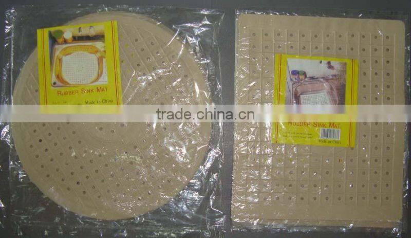 Rubber Bath mat Green