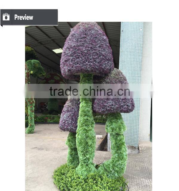 New design plastic green milan grass decorative plant