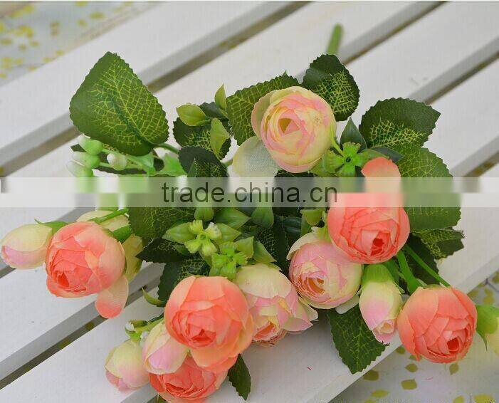 artificial silk flower bouquet NKFF479