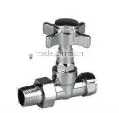 RADIATOR VALVE WITH ROUND HANDLE