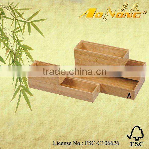 bamboo stationery rack