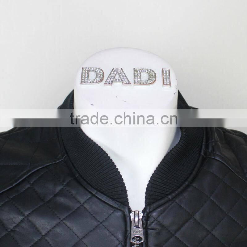 Slim Fit Men Fashion PU Leather Jacket