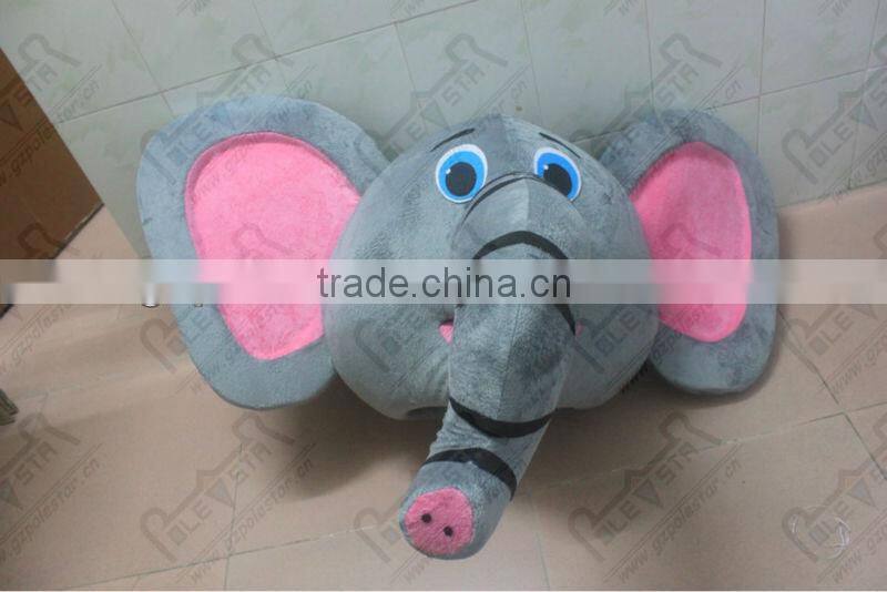 hot sale grey elephant mascot costumes NO.2318