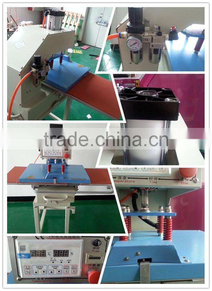 High pressure flat sublimation t shirt printing machine in good service for hot sell