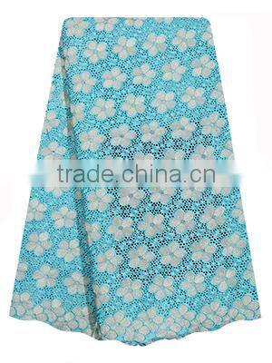 Nigerian Customized Factory Sale Swiss Volie Lace Fabric SL0427