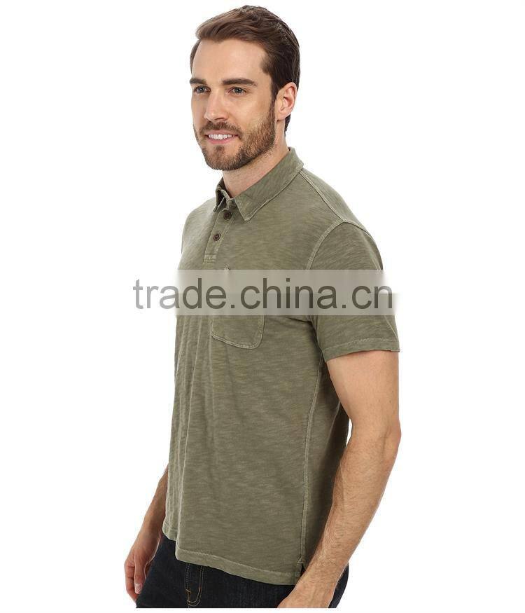 Custom high quality mens military polo design your own polo shirt