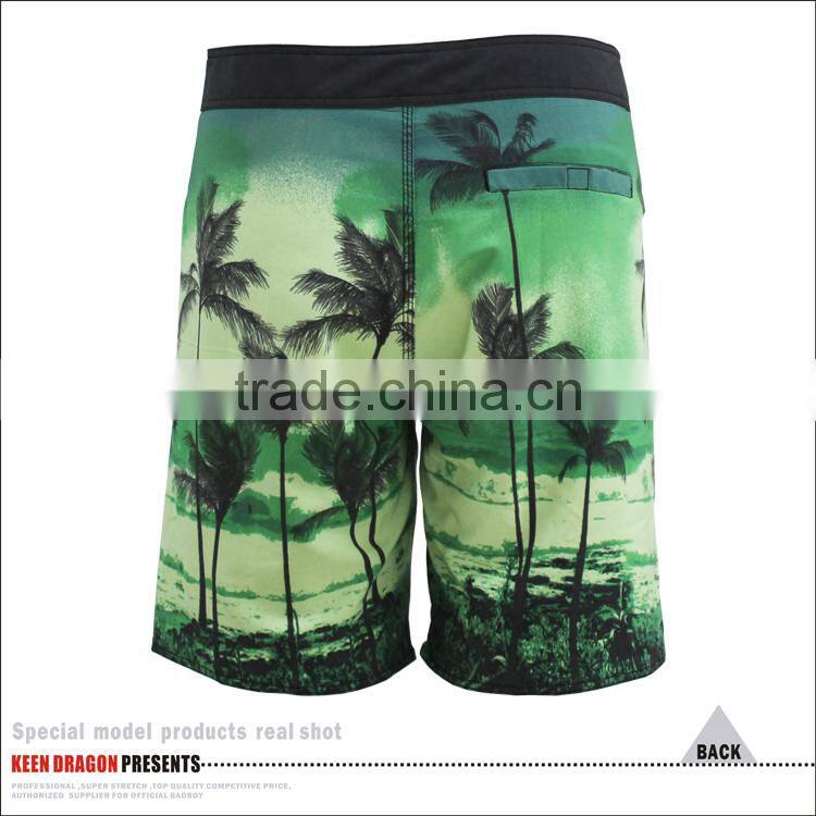 Man Fashion Cargo Shorts 100% Polyester Frozen Swimwear