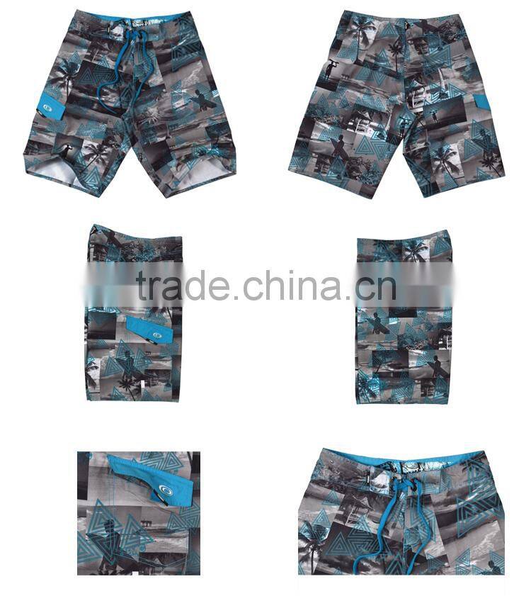 2018 fashional unique mens board shorts mma shorts
