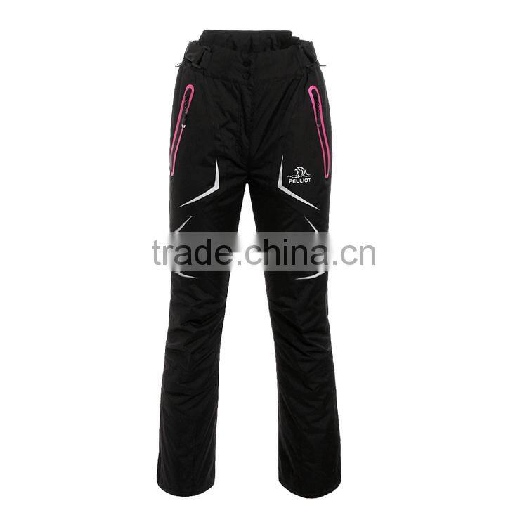 100% Polyester Waterproof Women's Snow Pants