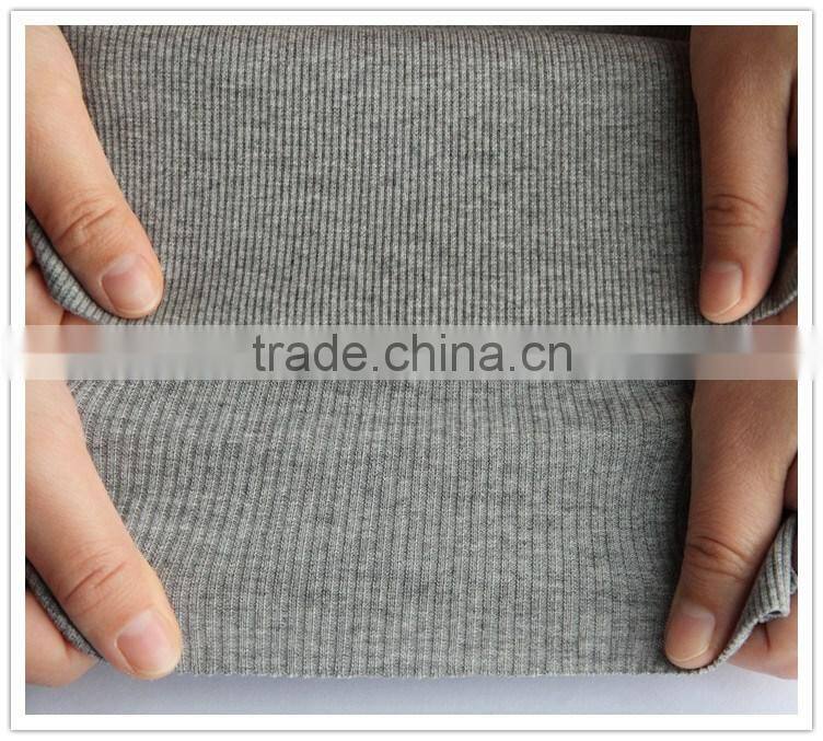 95%cotton 5%spandex lora knitted fabric