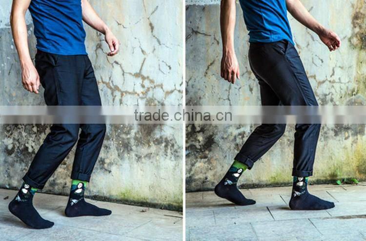 classical cartoon summer style happy socks character pattern Superheroes socks for man woman