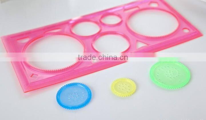 pupular school plastic ruler sets for promotion