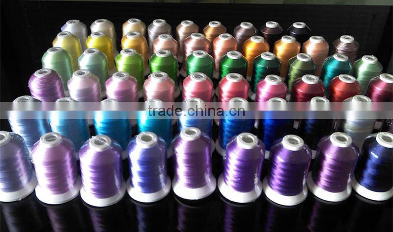 New 58 Large 100% Viscose Rayon Machine Embroidery Thread Spools, 800m *58 Free Shipping