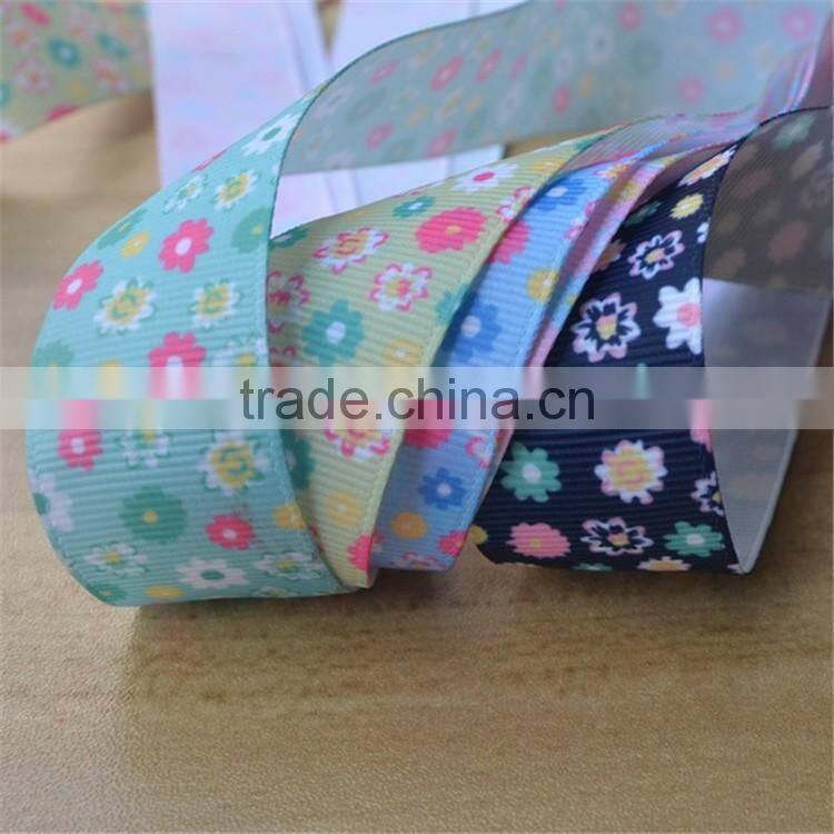 small broken flower design ribbed band