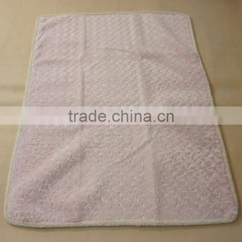 thicken double layer sherpa blanket