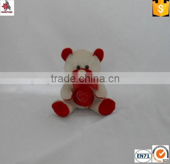 Good quality stuffed animal bear toys for valentine's with bow