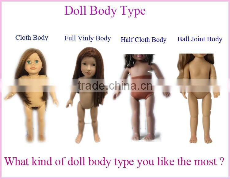 lovely baby doll vinyl 18 inch American girl real dolls for kids