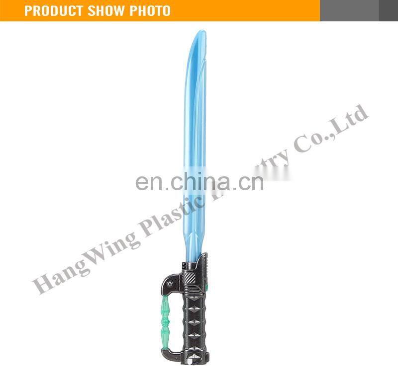 52 cm black handle blue light music flashing swords light saber(4 tpye mixed)