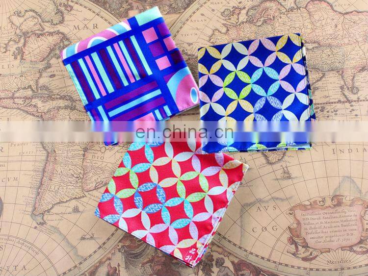 Blue and Red pattern hot sale 100% Cotton Wrapping Cloth Furoshiki