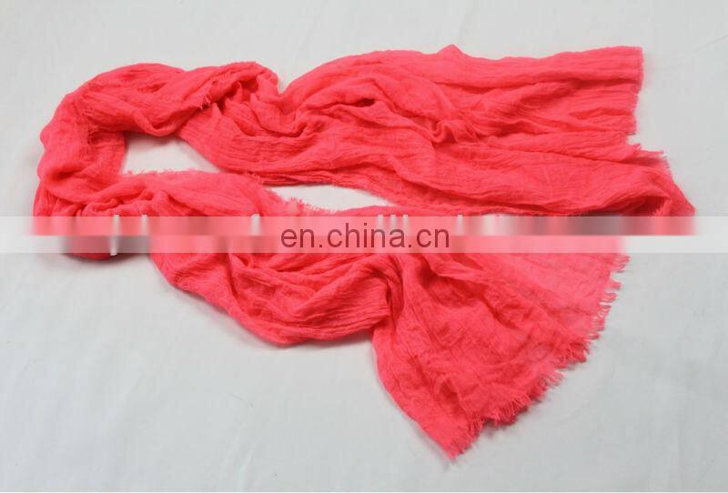 new products for 2014 SDP-001 col.08# polyester voile scarf fashion scarf plain oblong scarf