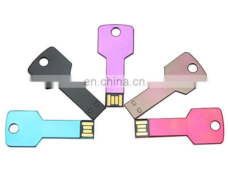 New style of 64gb metal usb key with personalized logo in low price