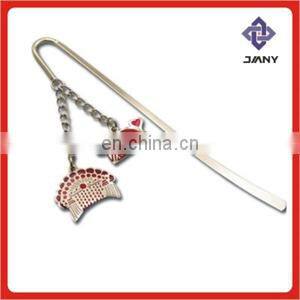 Metal bookmark/Metal paper clip/Custom logo metal paper clip