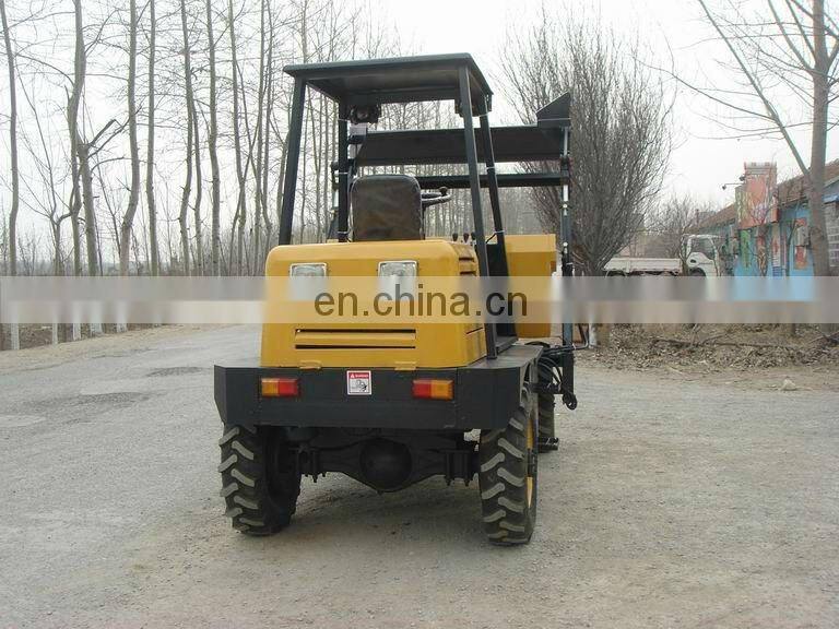 1.5ton site dumper truck with selfloading